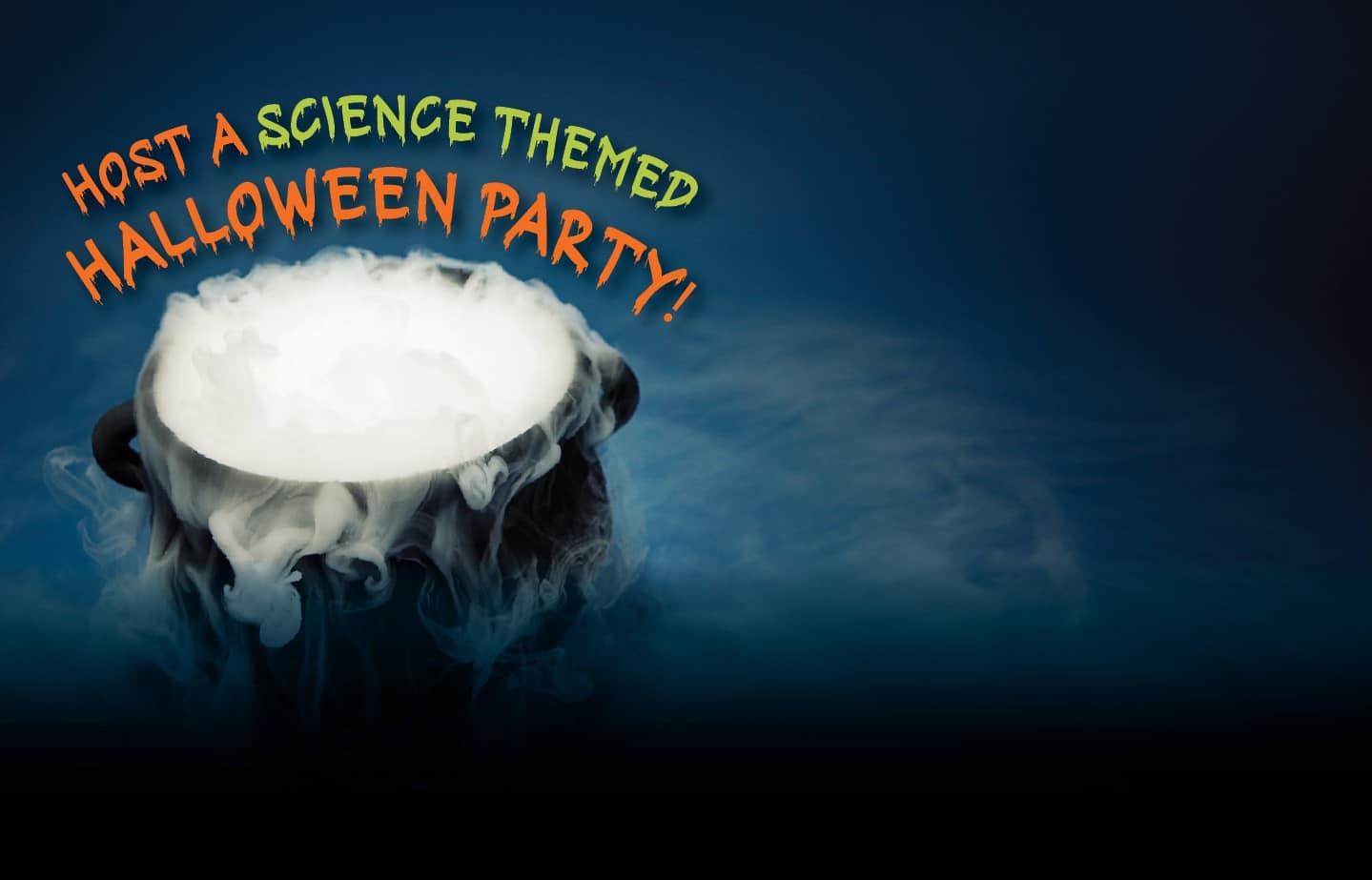Cauldron Covered With Smoke Host A Science Themed Party
