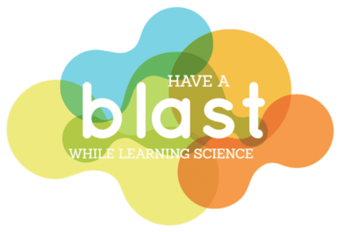 Tagline Overlay which says Have a Blast While Learning Science
